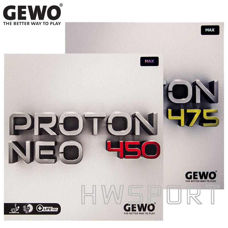 Table Tennis Germany - GEWO PROTON NEO Table Tennis Rubber