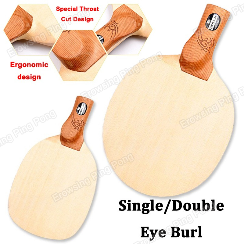 Table Tennis In Japanese - 1-Ply Hinoki Table Tennis Blade Chinese/Japanese