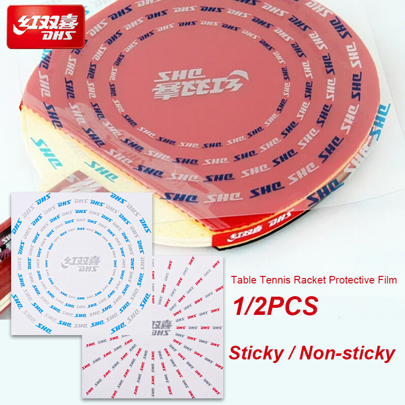 Table Tennis Paddle Set - 1/2PCS DHS Table Tennis Racket Protective