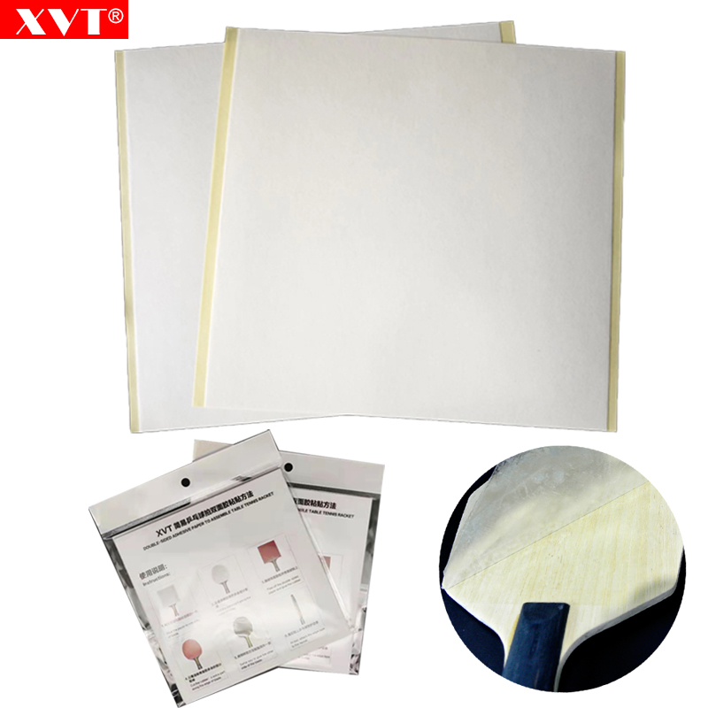 Table Tennis Paddle Set - XVT Table Tennis Double Sided Adhesive