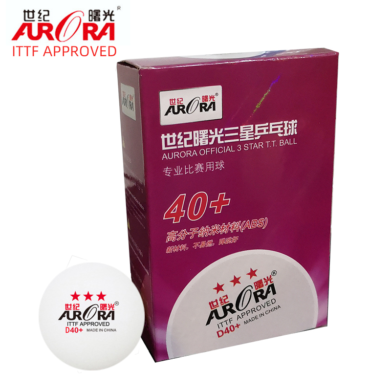 Donic Table Tennis Ball - AURORA ITTF approved Table Tennis Balls