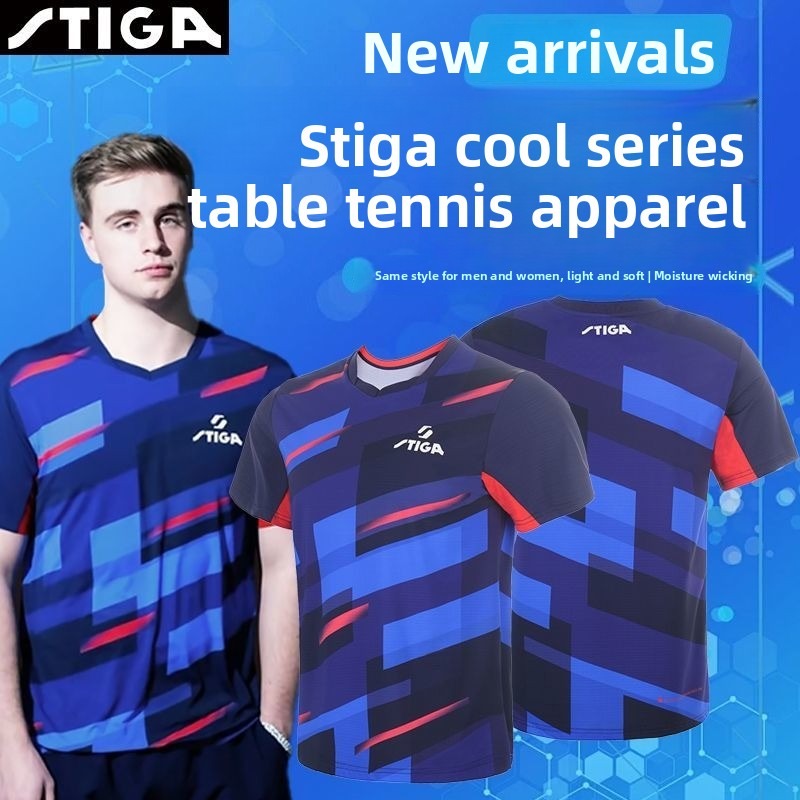 Table Tennis Jersey - Stika table tennis jersey men's and