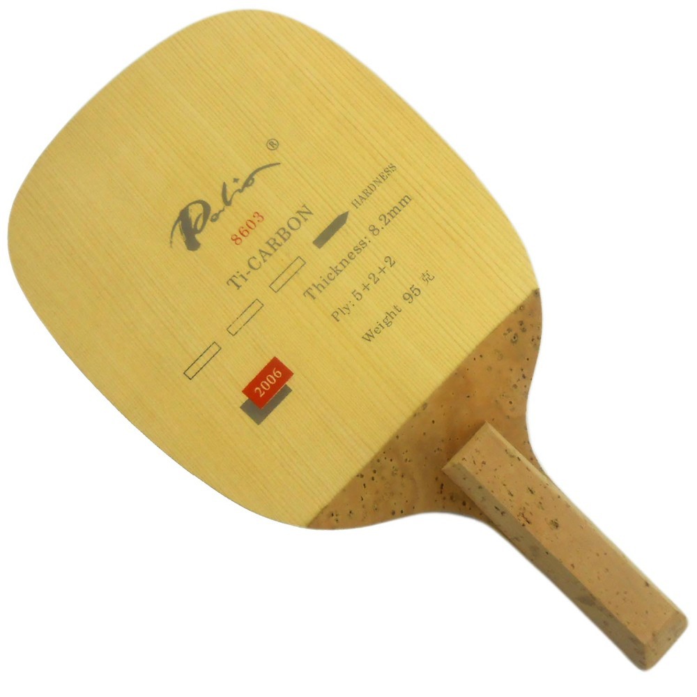 Table Tennis In Japanese - PALIO 8603 Carbon Titanium Table Tennis
