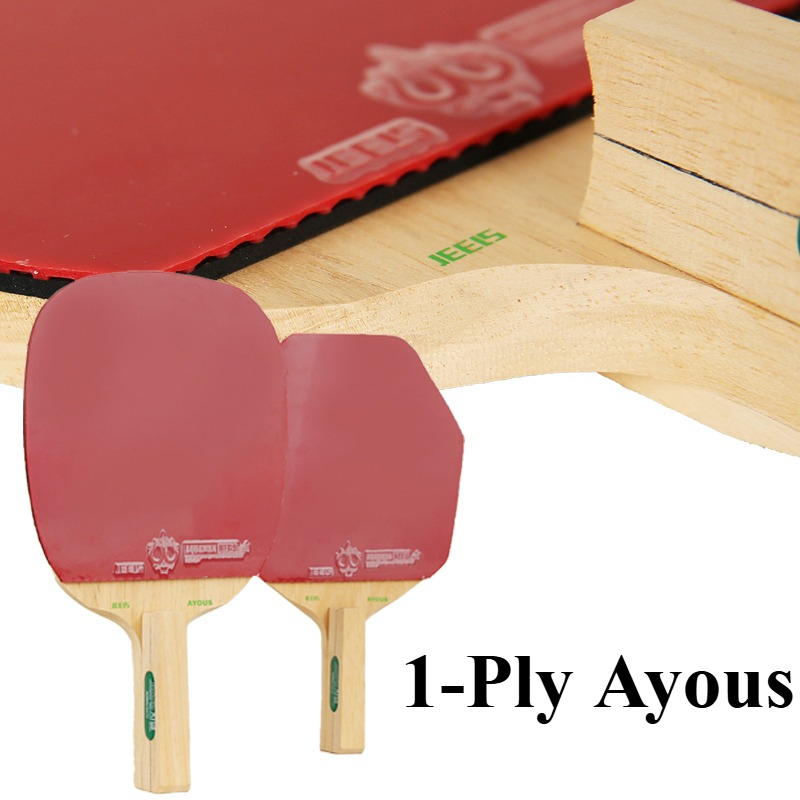 Table Tennis In Japanese - JEELS Japanese 1-Ply Ayous Wood Table