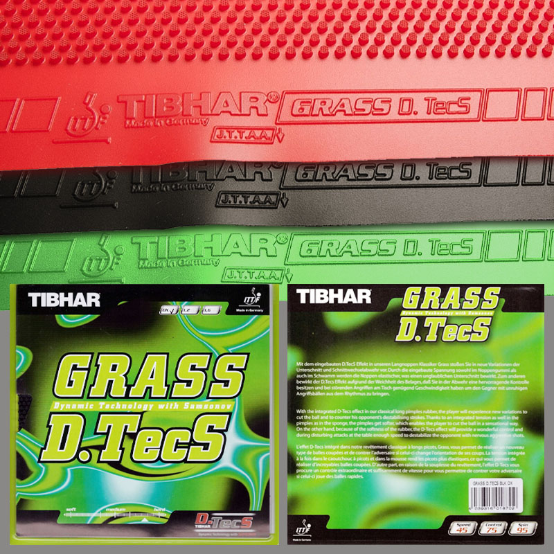 TIBHAR Grass D.TecS Table Tenn - Table Tennis Germany 评论和价格