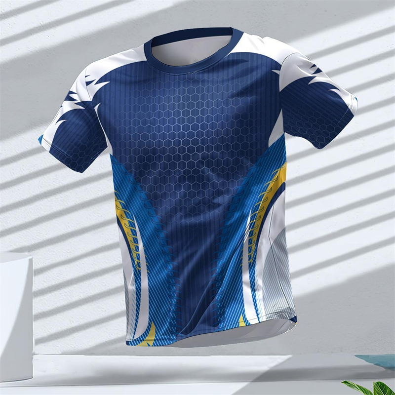Geometric Graphic 3D Printed S - Table Tennis Jersey 评论和价格