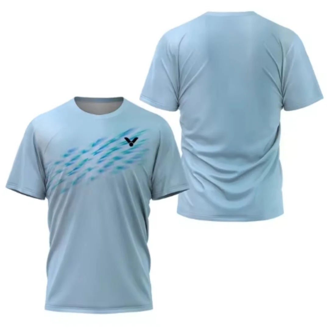 Laser Neon Print men's badmint - Table Tennis Jersey 评论和价格