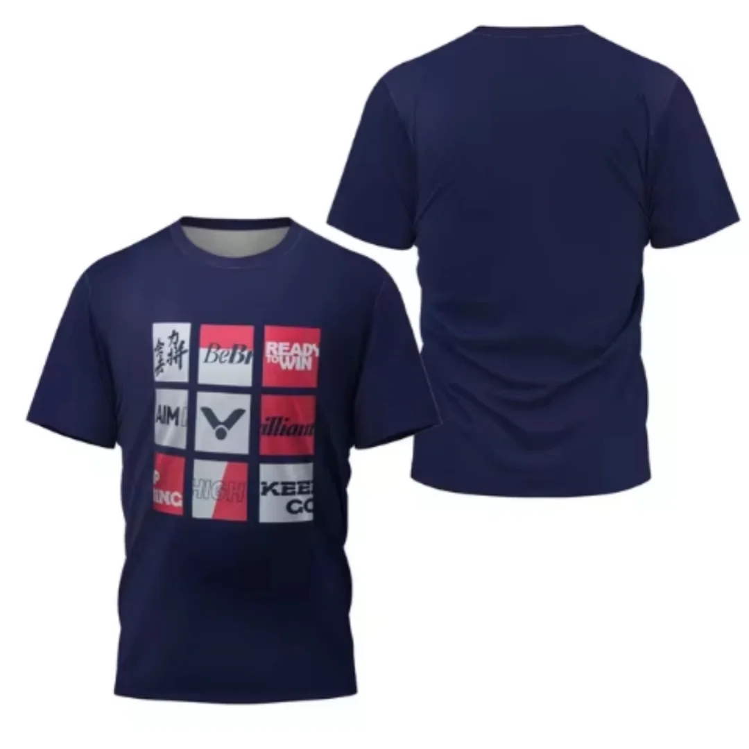Laser Neon Print men's badmint - Table Tennis Jersey 评论和价格