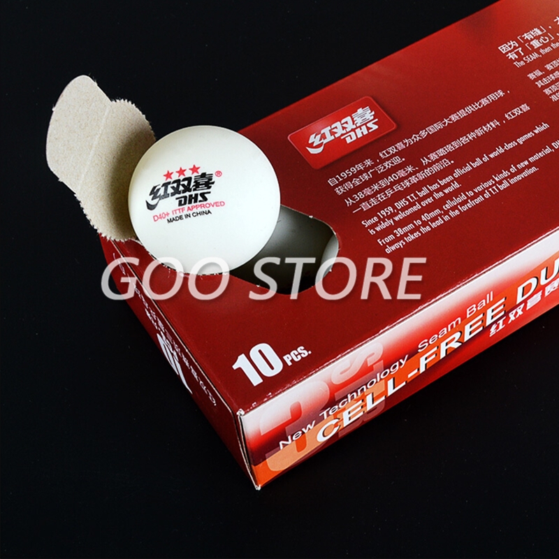 DHS 3-star D40+ Table tennis b - Donic Table Tennis Ball 评论和价格