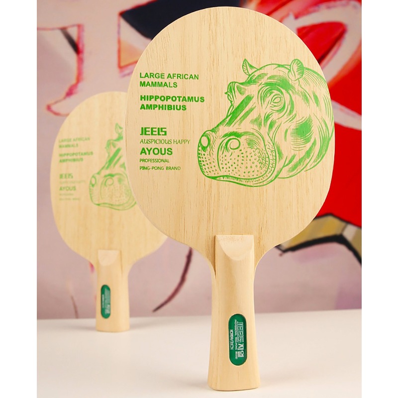 JEELS Green Hippo 1 Ply Ayous  - Table Tennis In Japanese 评论和价格