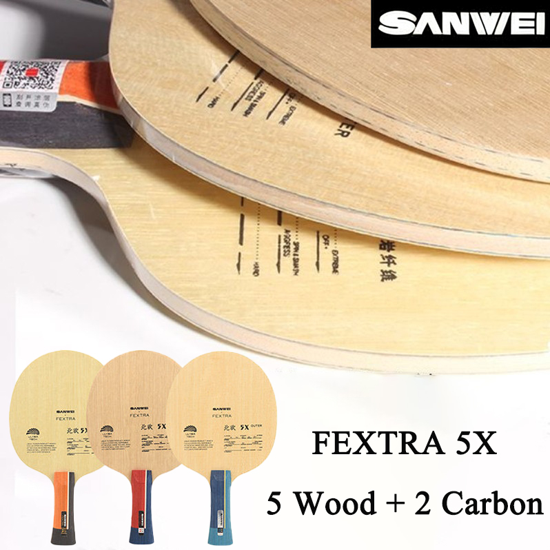 SANWEI FEXTRA 5X Table Tennis  - Table Tennis Paddle Set 评论和价格
