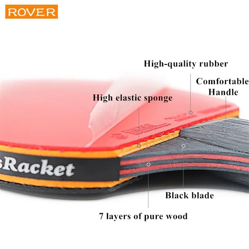 5/6 Star Table Tennis Racket 2 - Table Tennis Db 评论和价格