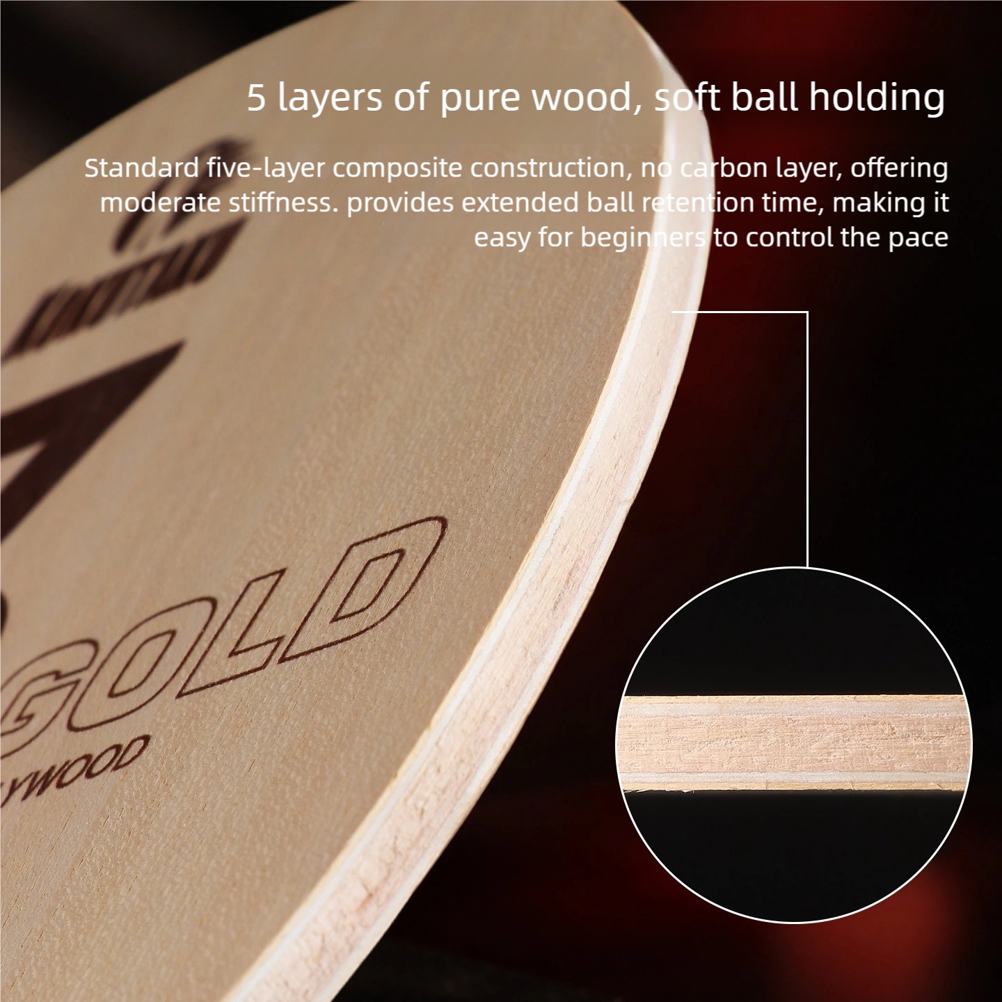 KOKUTAKU 730G1 5-Ply All-Wood  - Table Tennis In Japanese 评论和价格
