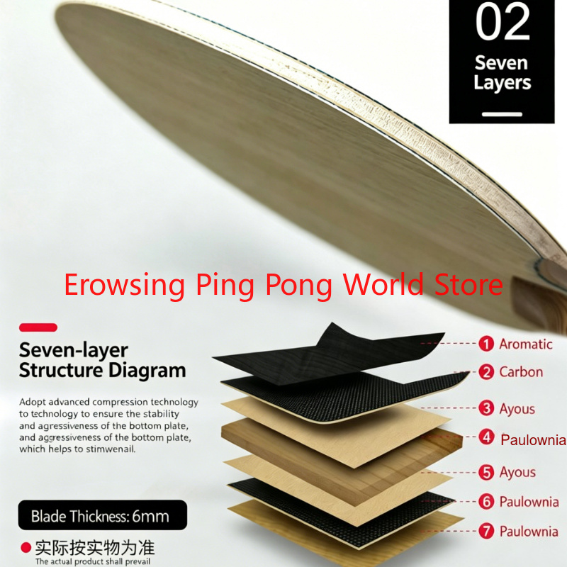 Shenlong Wood ALC Carbon Table - Table Tennis In Japanese 评论和价格