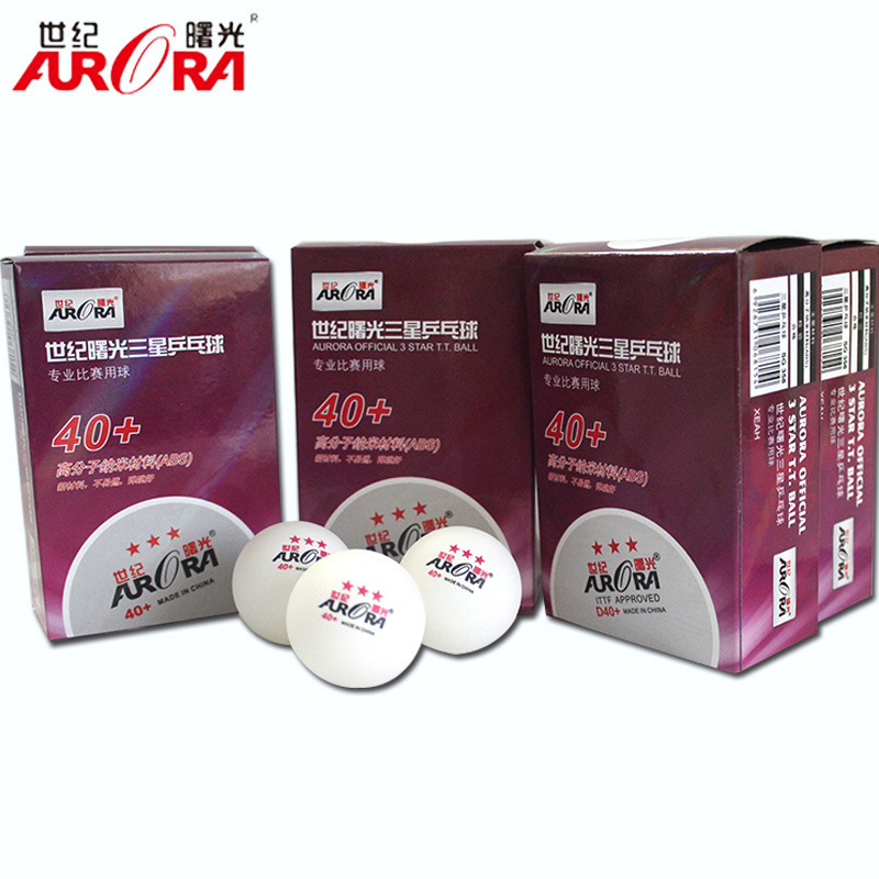 AURORA ITTF approved Table Ten - Donic Table Tennis Ball 评论和价格