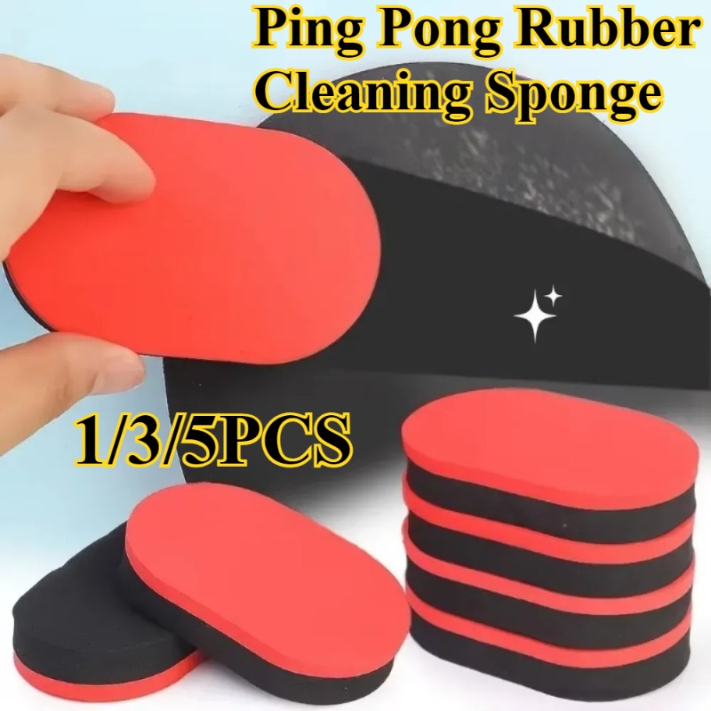 1/3/5pcs Red Table Tennis Clea - Table Tennis Paddle Set 评论和价格