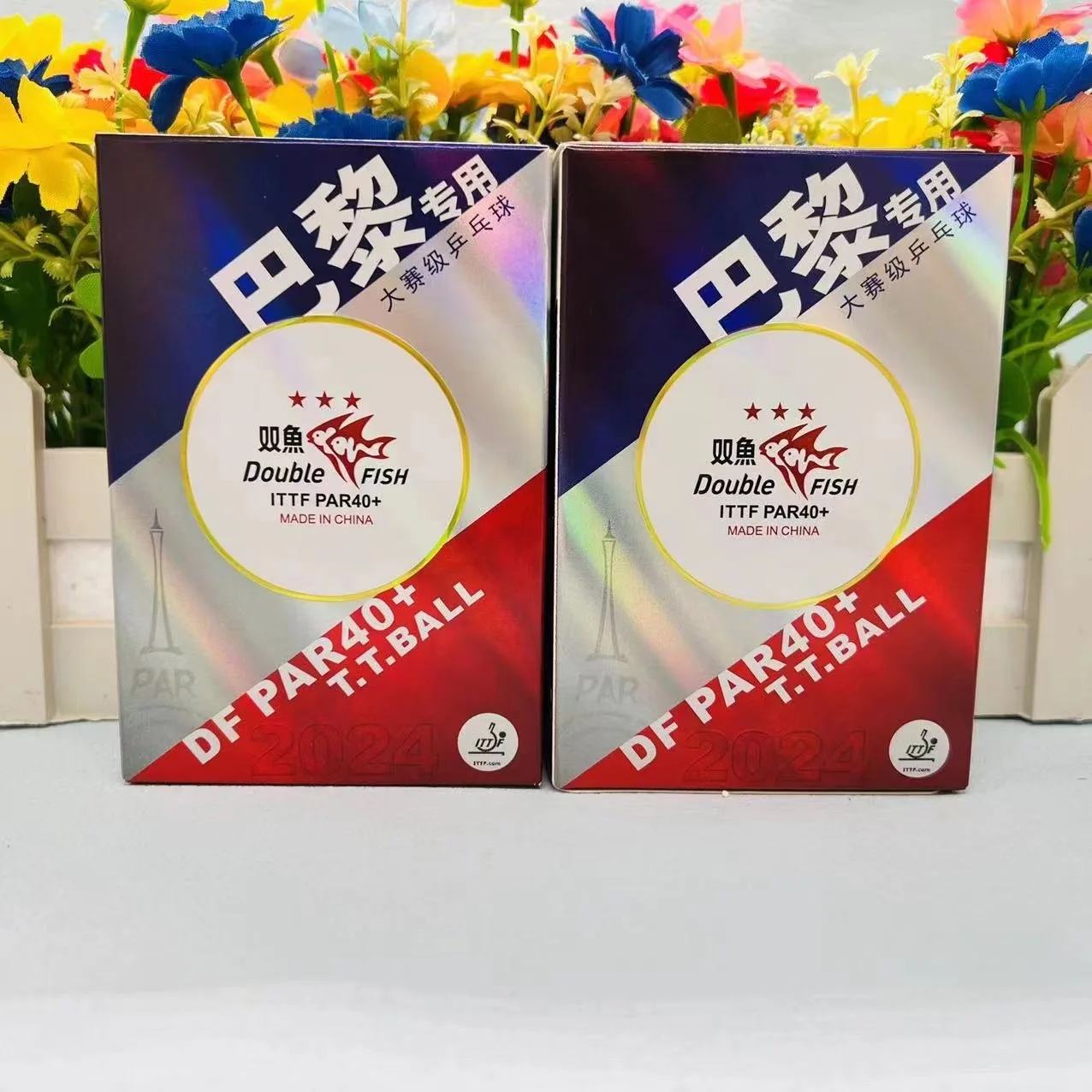 Original Double Fish DF PAR40+ - Donic Table Tennis Ball 评论和价格