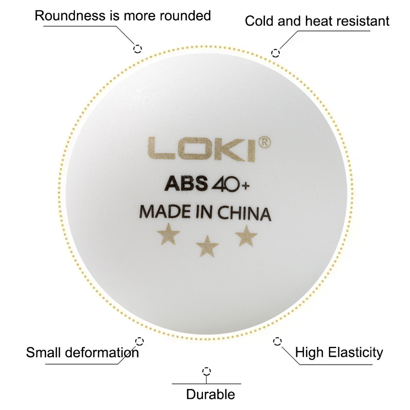 LOKI 3 Stars Table Tennis Ball - Donic Table Tennis Ball 评论和价格
