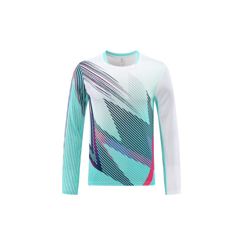 Long Sleeve Badminton Shirt Un - Table Tennis Jersey 评论和价格